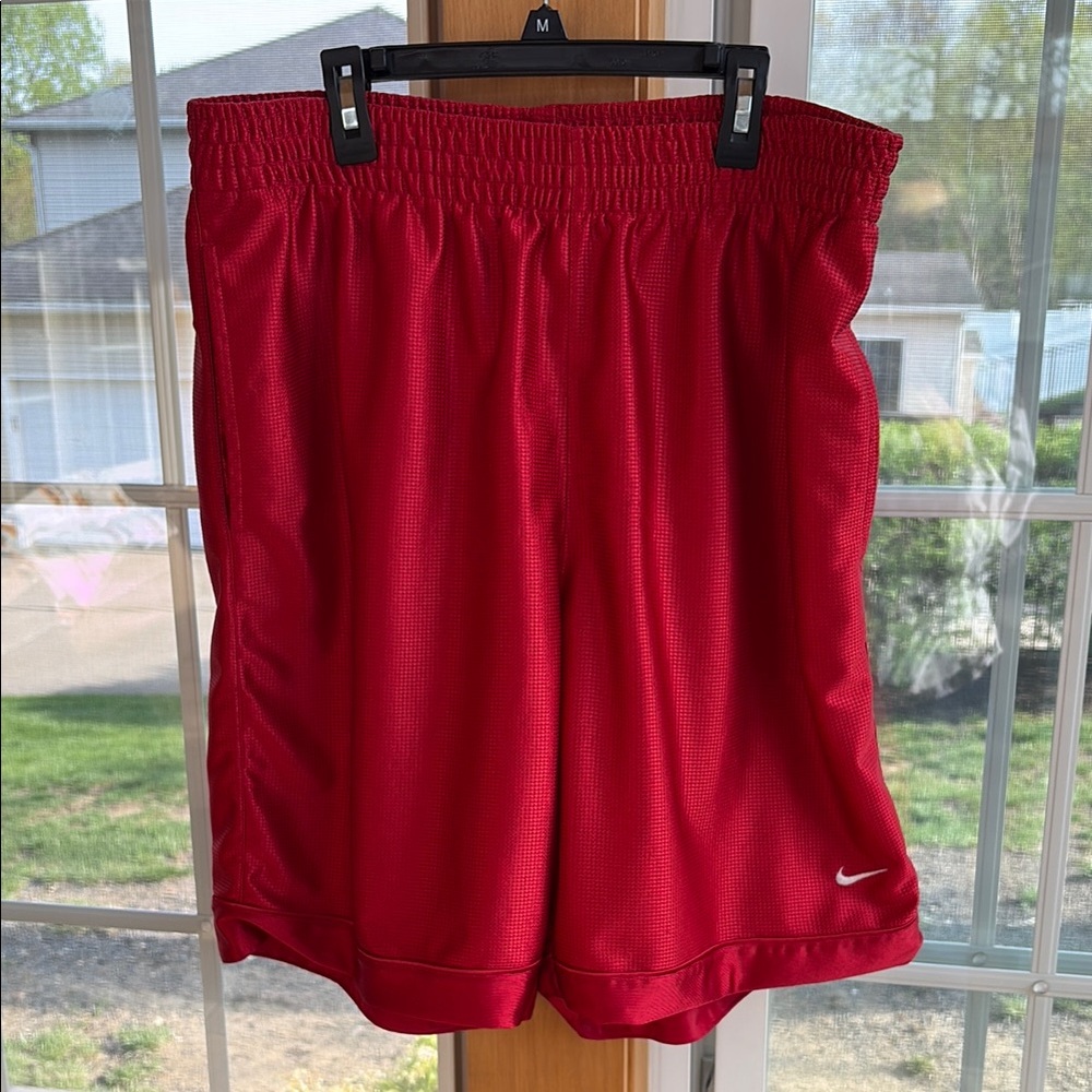 Nike Red Athletic Shorts